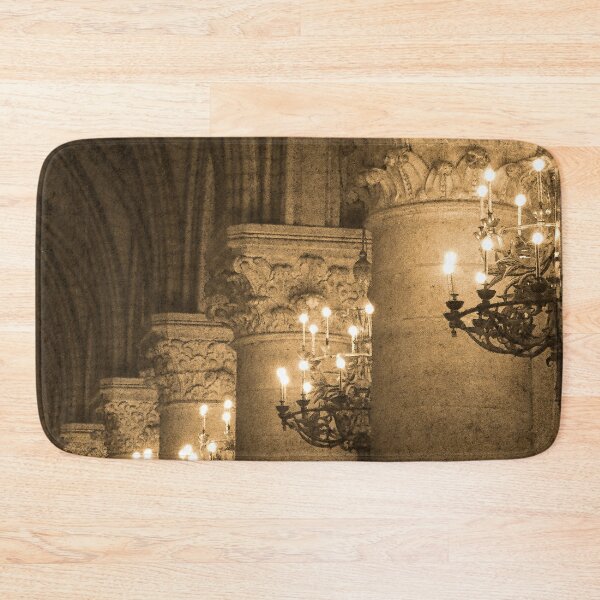 Item preview, Gothic sepia interior, dramatic chandeliers and columns designed and sold by FocalSpot.