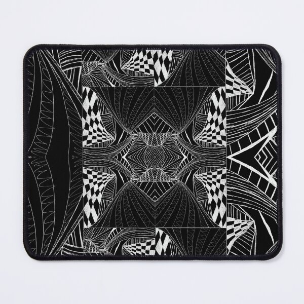 Item preview, Black & White Left Sided African Print  designed and sold by Designs By YL.