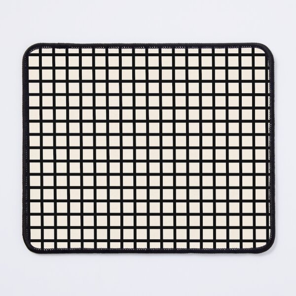 Item preview, Graph Check - Black & Cream designed and sold by SilverPegasus.