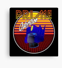 80's Retro Optimus Prime Canvas Print