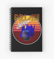 80's Retro Optimus Prime Spiral Notebook