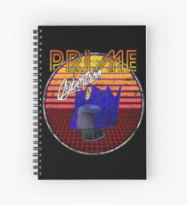 Weathered 80's Retro Optimus Prime Spiral Notebook