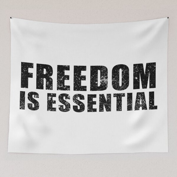 Item preview, Freedom is Essential, Liberty  designed and sold by ArtOfRebellion.