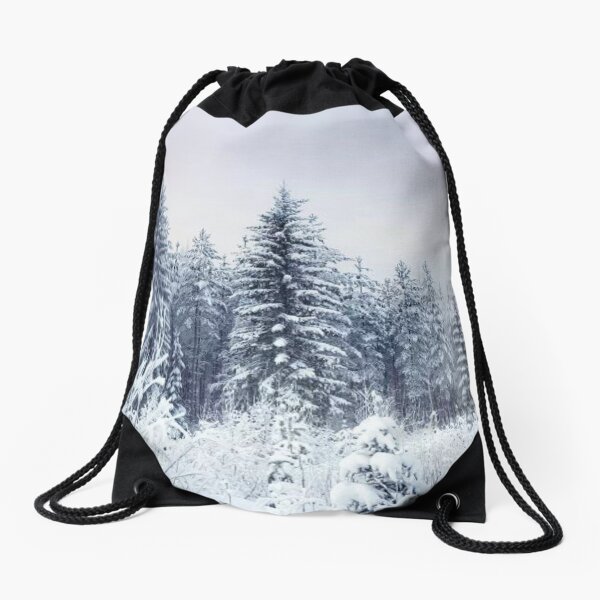 Where Christmas Trees Are Born Drawstring Bag