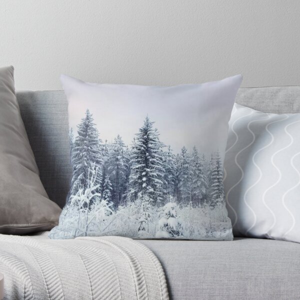 Where Christmas Trees Are Born Throw Pillow