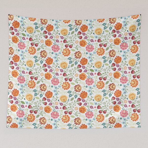 Item preview, Autumn Wycinanki Garden  designed and sold by KrisInStitches.
