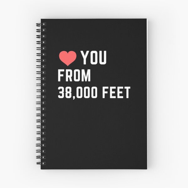 Item preview, Love you From 38000 Feet Funny Flight Attendants Flying Aviation designed and sold by patroart.