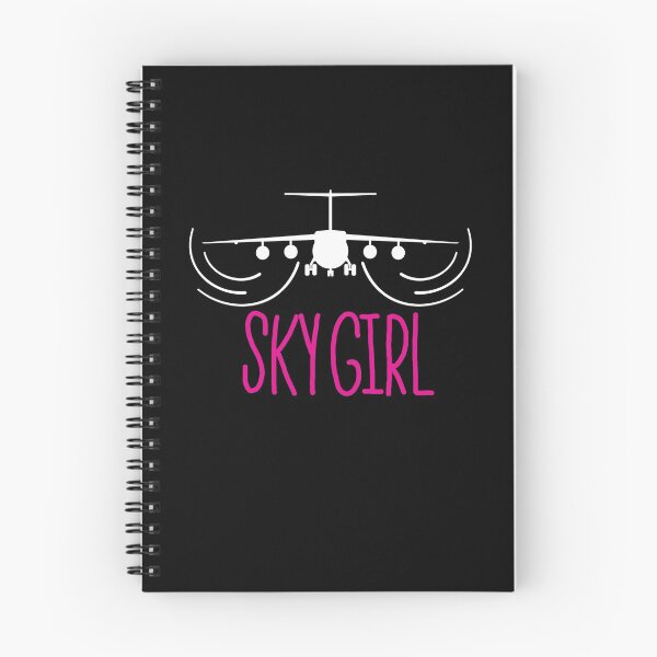 Item preview, Sky Girl Funny Flight Attendants Flying Aviation designed and sold by patroart.