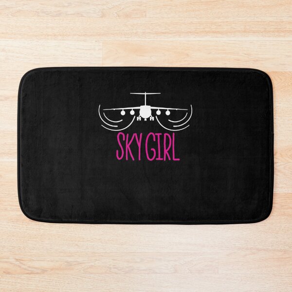 Item preview, Sky Girl Funny Flight Attendants Flying Aviation designed and sold by patroart.