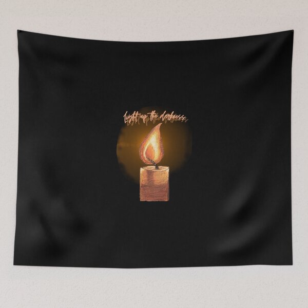 Item preview, Light up the darkness - positive quote t-shirt designed and sold by NathBros.
