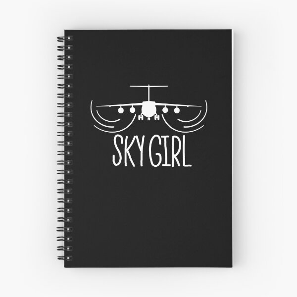Item preview, Sky Girl Funny Flight Attendants Flying Aviation designed and sold by patroart.