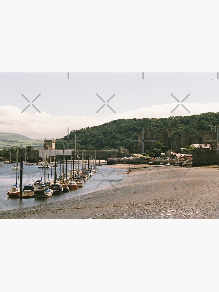 "Conwy Marina and Castle" Poster for Sale by lepoflex Redbubble