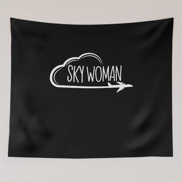 Item preview, Sky Women Funny Flight Attendants Flying Aviation designed and sold by patroart.