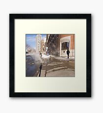 View of Three States Framed Print