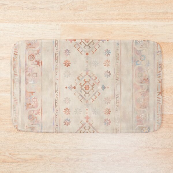 Artikelvorschau, Boho Chic Pastell Distressed Teppich entworfen und verkauft von Octavia Soldani.