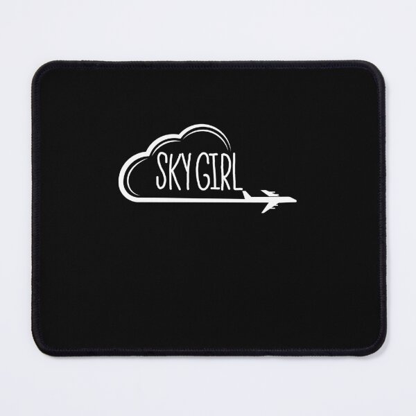 Item preview, Sky Girl Funny Flight Attendants Flying Aviation designed and sold by patroart.