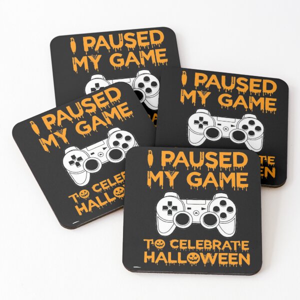 Item preview, I Paused My Game To Celebrate Halloween designed and sold by caphatshirt.