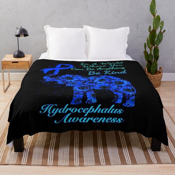 Item preview, Be kind Hydrocephalus Awareness Elephant - hydrocephalus awareness designed and sold by Designs Of all kinds.