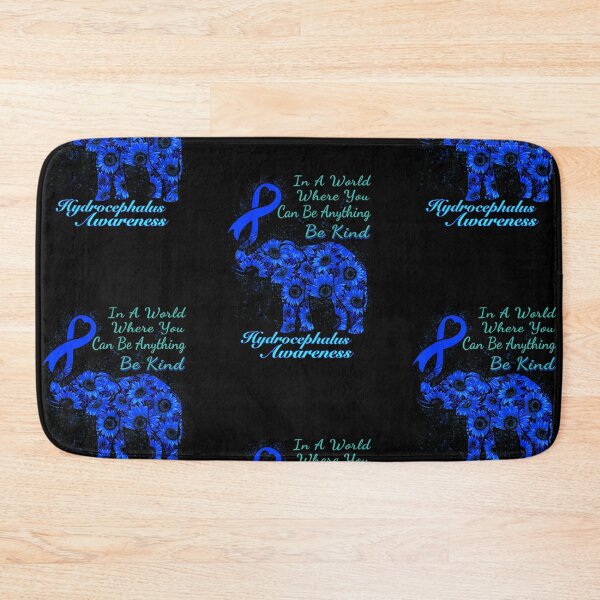 Item preview, Be kind Hydrocephalus Awareness Elephant - hydrocephalus awareness designed and sold by Designs Of all kinds.
