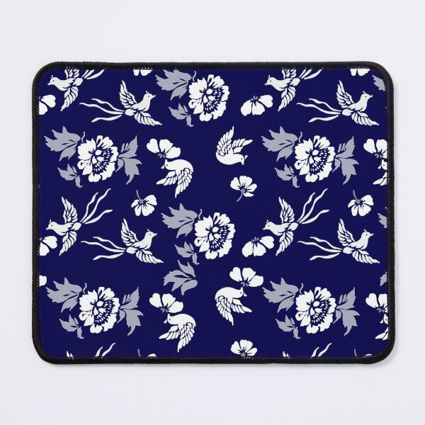 Item preview, Japanese Pattern WAGARA of Birds and Flowers Design designed and sold by monodesigns.