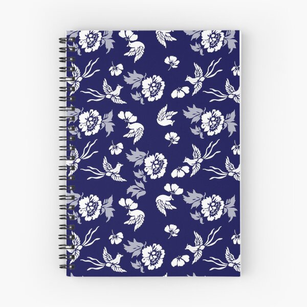 Item preview, Japanese Pattern WAGARA of Birds and Flowers Design designed and sold by monodesigns.