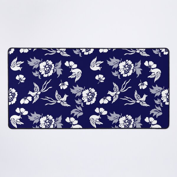 Item preview, Japanese Pattern WAGARA of Birds and Flowers Design designed and sold by monodesigns.