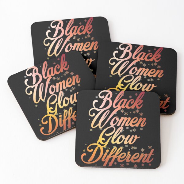 Item preview, Black women glow different designed and sold by caphatshirt.