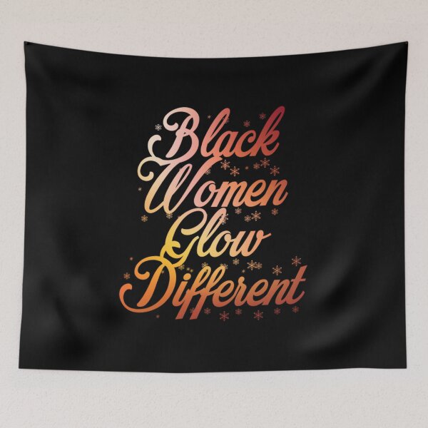 Item preview, Black women glow different designed and sold by caphatshirt.