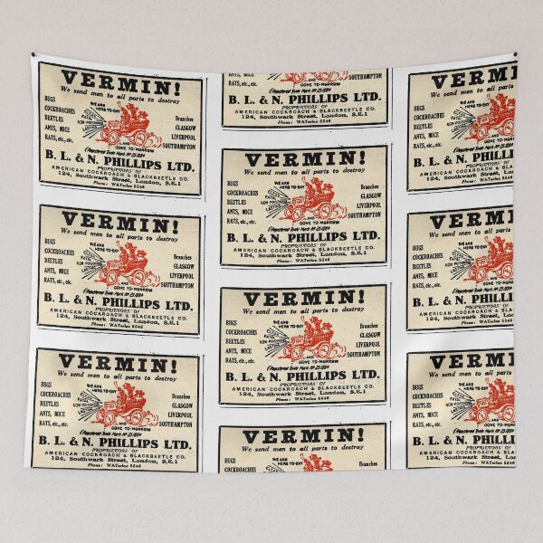 Item preview, Vermin! Old advert... designed and sold by timothybeighton.