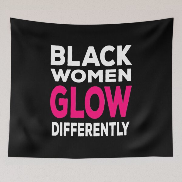 Item preview, Black women glow different designed and sold by caphatshirt.