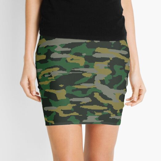 Camo Print Skirt -  Canada