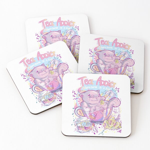 Item preview, Tea Addict fun and totally rad Kit-tea designed and sold by SPIRIMAL.