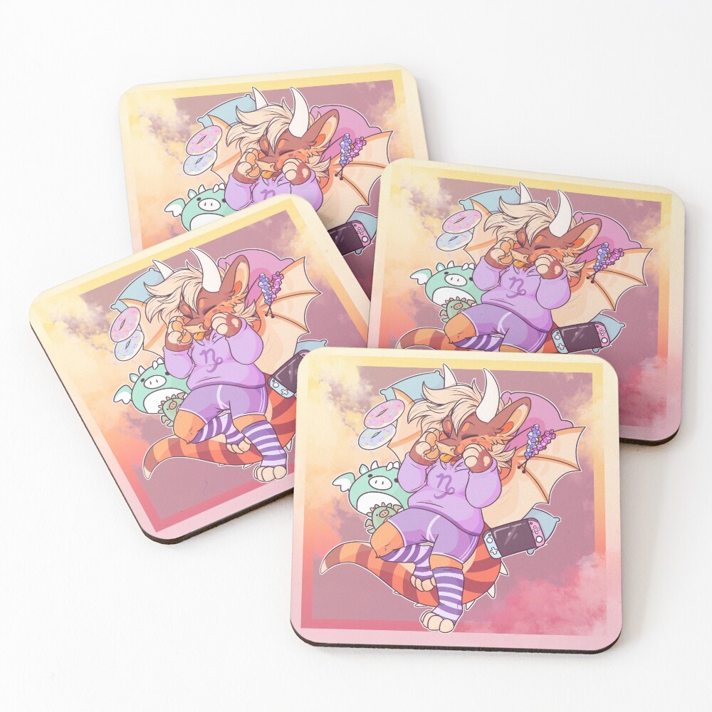 Item preview, Coasters (Set of 4) designed and sold by ROTPLUSH.