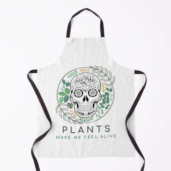 Item preview, Plants Make Me Feel Alive (Skull) designed and sold by i-longmanshop.