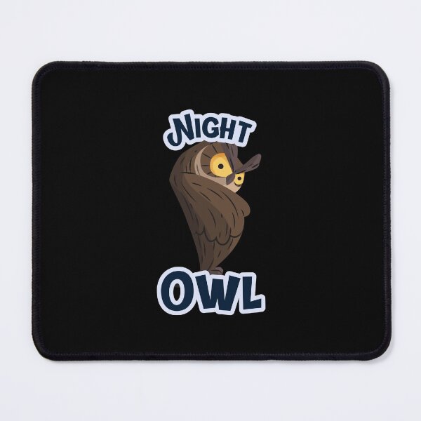 Item preview, Night Owl with Insomnia and Noctural Sleepless Nights designed and sold by RareLoot19.