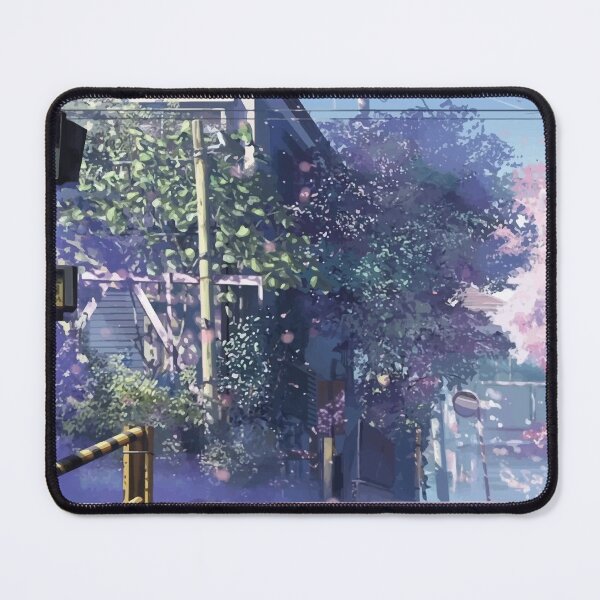 Item preview, Anime Town with Cherry Blossoms in Spring Season designed and sold by RareLoot19.