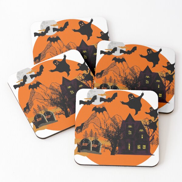 Item preview, spooky halloween house designed and sold by aissadjoudi.