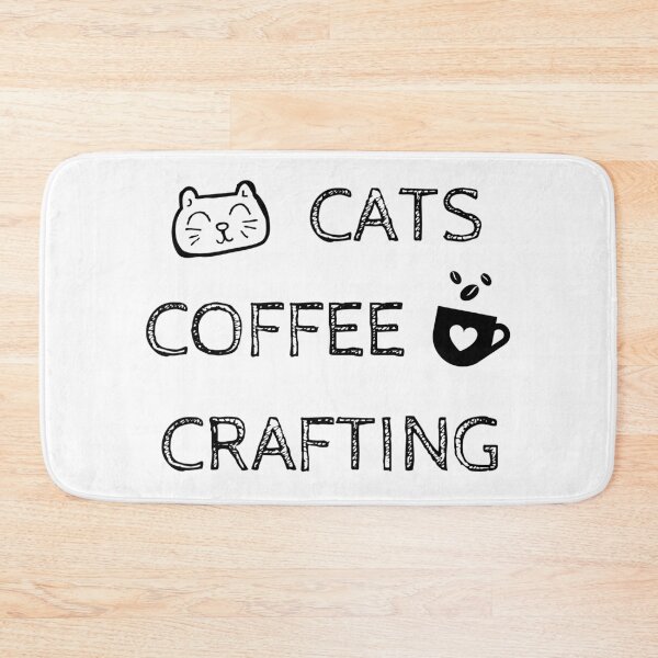 Item preview, Cats. Coffee. Crafting designed and sold by TheGreenGoat.