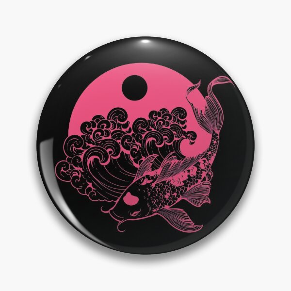 Item preview, Koi Whisperer Pink Japanese  designed and sold by OutofFocusShop.