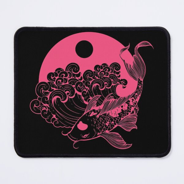 Item preview, Koi Whisperer Pink Japanese designed and sold by OutofFocusShop.