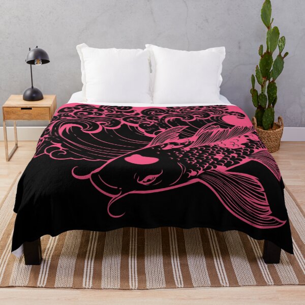 Item preview, Koi Whisperer Pink Japanese  designed and sold by OutofFocusShop.