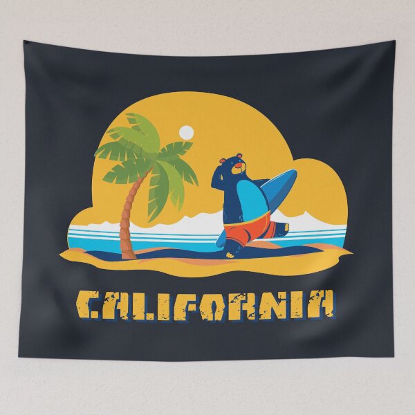 Item preview, California Bear Surfboards designed and sold by urban-color.