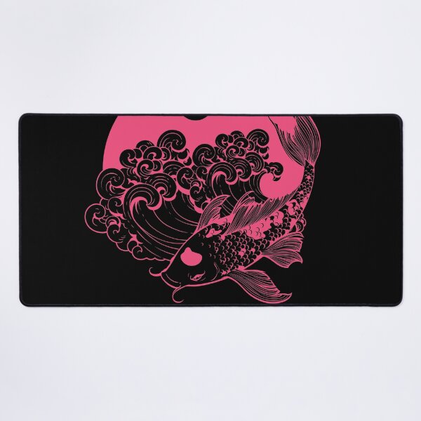 Item preview, Koi Whisperer Pink Japanese designed and sold by OutofFocusShop.