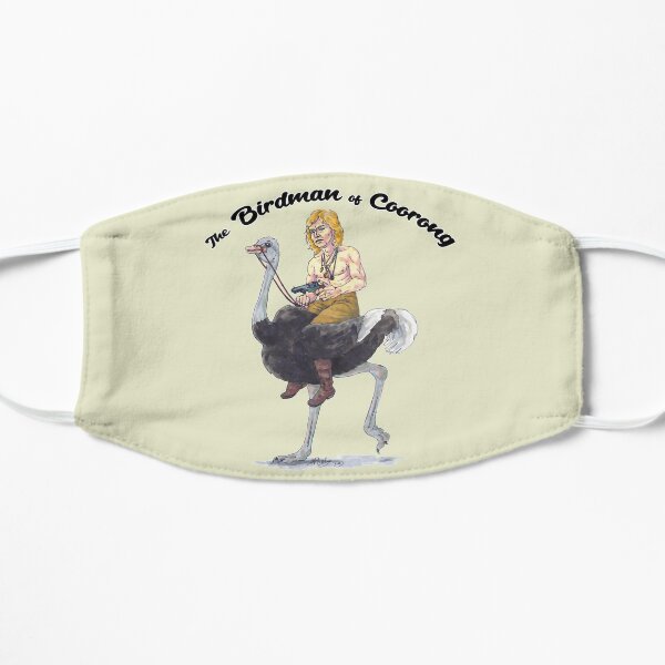 The Birdman of Coorong Flat Mask