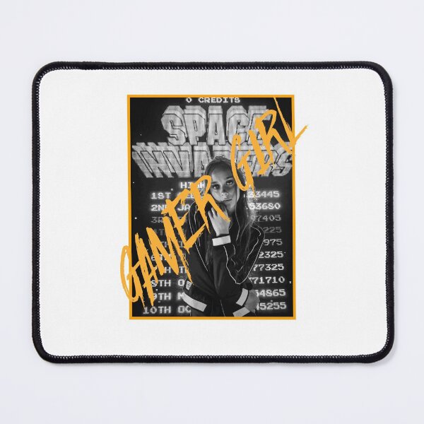 Item preview, Gamer Girl Photography Arcade Grayscale Highscore Board designed and sold by RareLoot19.