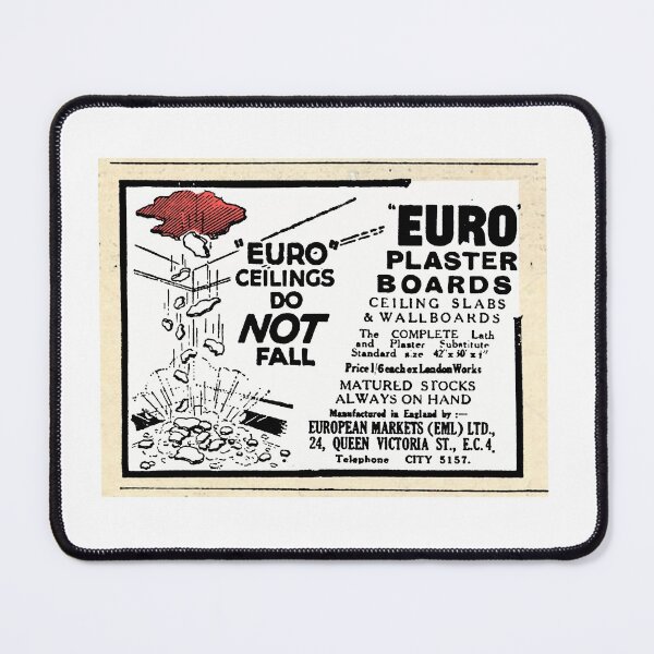 Item preview, Euro Plaster Board advert! designed and sold by timothybeighton.