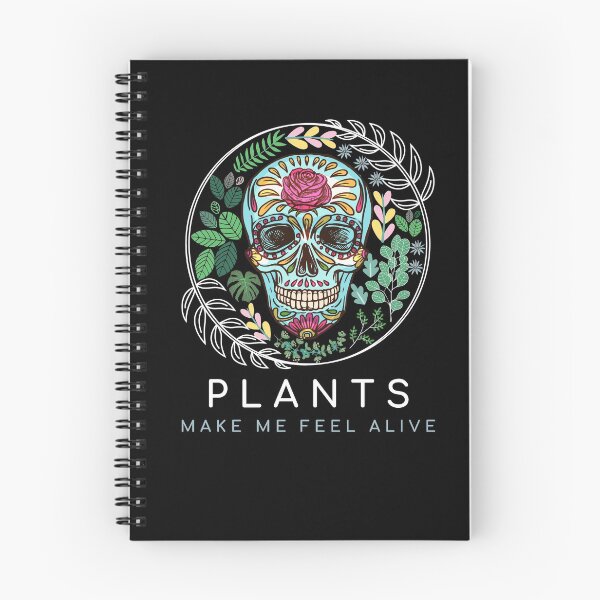 Item preview, Plants Make Me Feel Alive (Skull) designed and sold by i-longmanshop.
