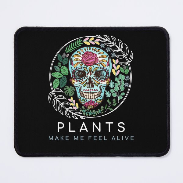 Item preview, Plants Make Me Feel Alive (Skull) designed and sold by i-longmanshop.