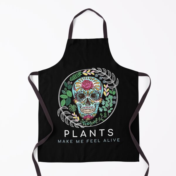 Item preview, Plants Make Me Feel Alive (Skull) designed and sold by i-longmanshop.