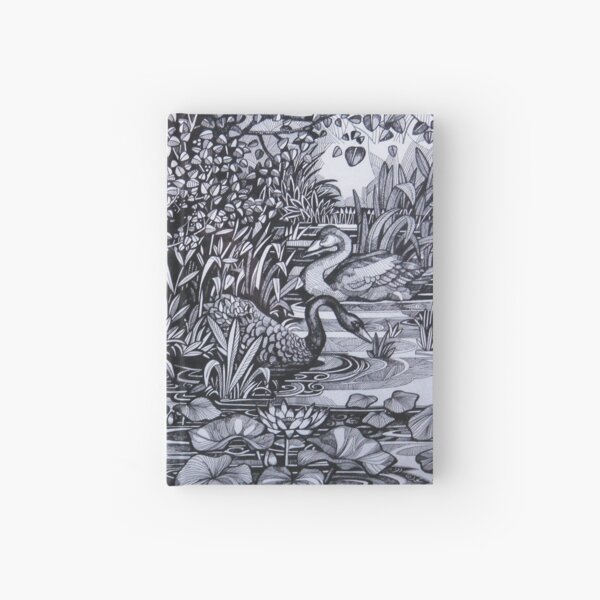Sile river Hardcover Journal